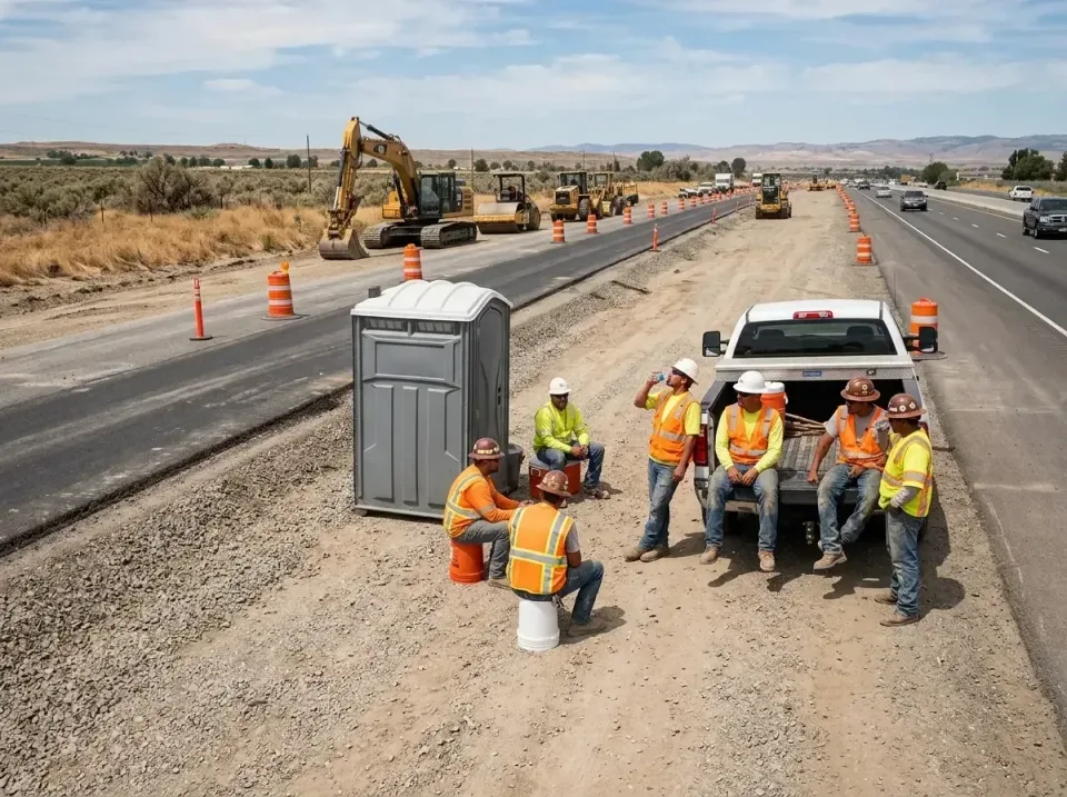 highway-road-construction-crew-007 — frequently asked questions, Porta Potty and Restroom Rentals in Soperton, GA